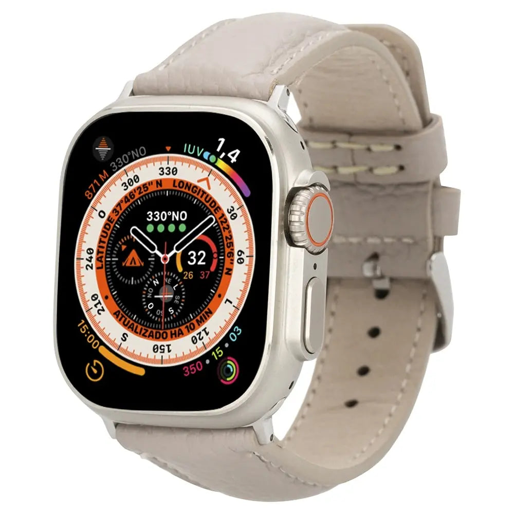 Stylish Genuine Leather Apple Watch Band