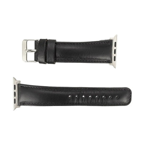 Black Apple Watch Band 49mm 45mm 44mm 41mm 40mm iWatch Strap