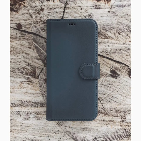 iPhone 13 Mini Detachable Wallet Case, (Admiral Blue)