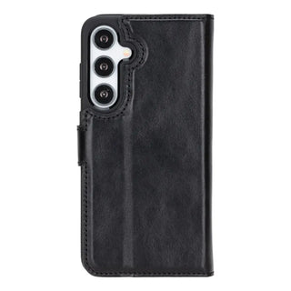 Samsung Galaxy S25 Plus Detachable Wallet Case, Rustic Black