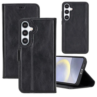 Samsung Galaxy S25 Plus Detachable Wallet Case, Rustic Black