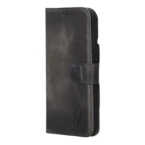 Detachable Leather Wallet Case for iPhone 16 Pro 6.3"