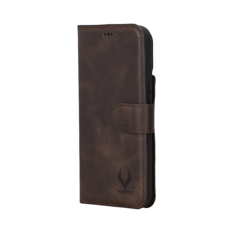 Detachable Leather Wallet Case for iPhone 16 Pro 6.3"