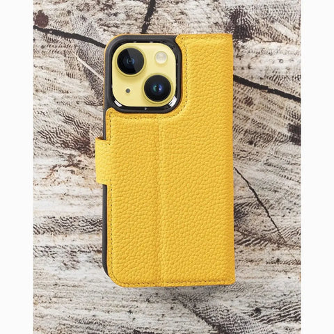 iPhone 13 Detachable Wallet Case, (Mikado Yellow)