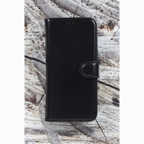 iPhone 13 Pro Detachable Wallet Case, (Rustic Black)