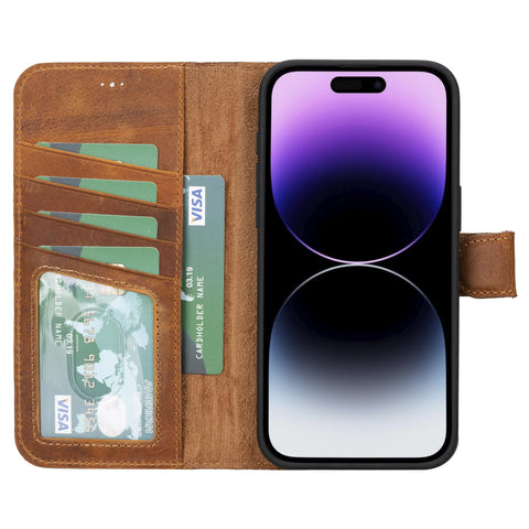 4 card holder wallet case for iphone 16 pro