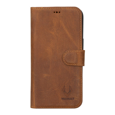 full grain leather case for iphone 16 pro