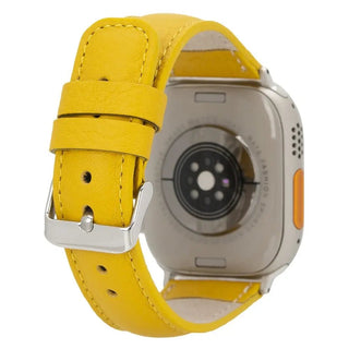 Classic Mikado Yellow Band for Apple Watch 49mm - 38 mm for All Series iWatch - VENOULT