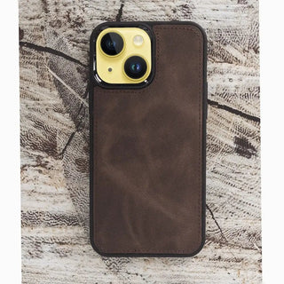 Detachable Wallet Case for iPhone 15 Plus, (Chocolate Brown) - VENOULT