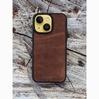 iPhone 13 Detachable Wallet Case (Vintage Brown) - VENOULT