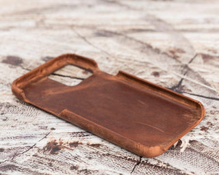 iPhone 13 Mini Slim Case, (Vintage Brown) - VENOULT