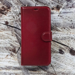 iPhone 13 Pro Detachable Wallet Case, (Wine Red) - VENOULT