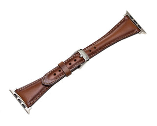 Slim Apple Watch Band for Women 40mm, 41mm, 44mm, 45mm, Chestnut Brown - VENOULT