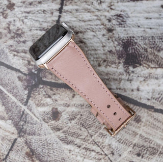 Slim Apple Watch Band for Women 40mm, 41mm, 44mm, 45mm, Nude Pink - VENOULT