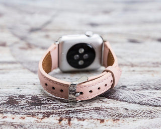 Slim Apple Watch Band for Women 40mm, 41mm, 44mm, 45mm, Sweet Pink - VENOULT