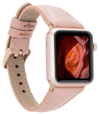 Slim Apple Watch Band for Women 40mm, 41mm, 44mm, 45mm, Sweet Pink - VENOULT