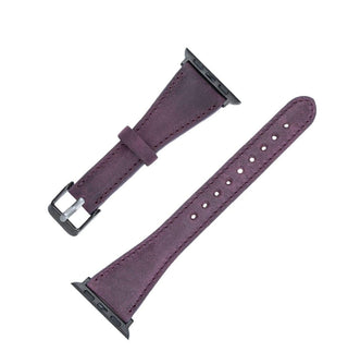 VSlim Apple Watch Band for Women 40mm, 41mm, 44mm, 45mm, Aubergine Purple - VENOULT