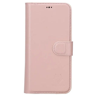 Women Wallet Case for iPhone 15 Pro MAX, (Nude Pink) - VENOULT