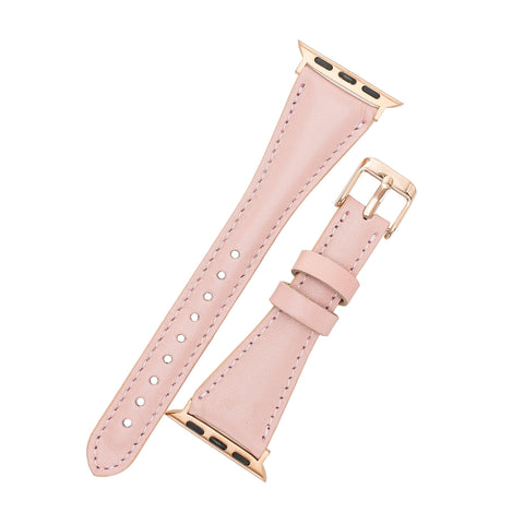 Slim Apple Watch Band for Women 40mm, 41mm, 44mm, 45mm, Sweet Pink - VENOULT