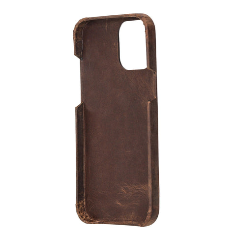 iPhone 13 Mini Slim Case, (Vintage Brown) - VENOULT