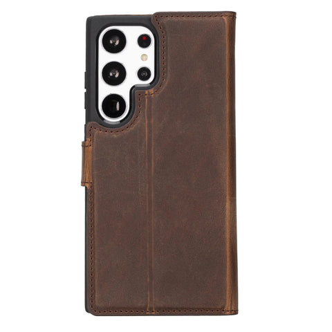 Vintage Leather Samsung Galaxy S23 Ultra / Plus Wallet Case