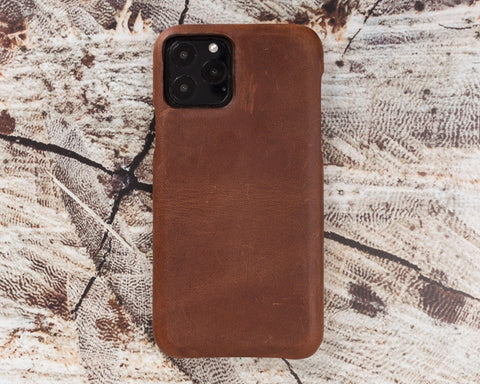 iPhone 13 Mini Slim Case, (Vintage Brown) - VENOULT